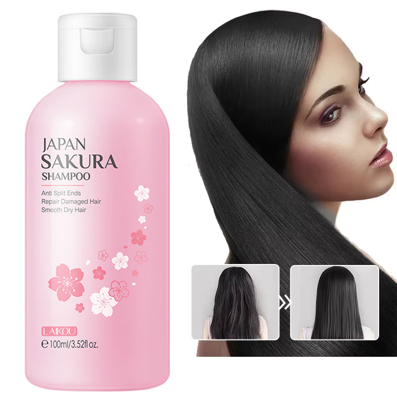 LAIKOU Japan Sakura  Shampoo R - Hair Care Korean Products recension och pris