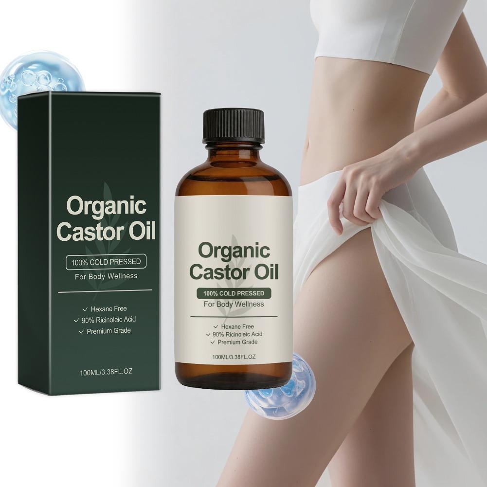 Premium Organic Castor Oil Moi - Hair Care Organic recension och pris