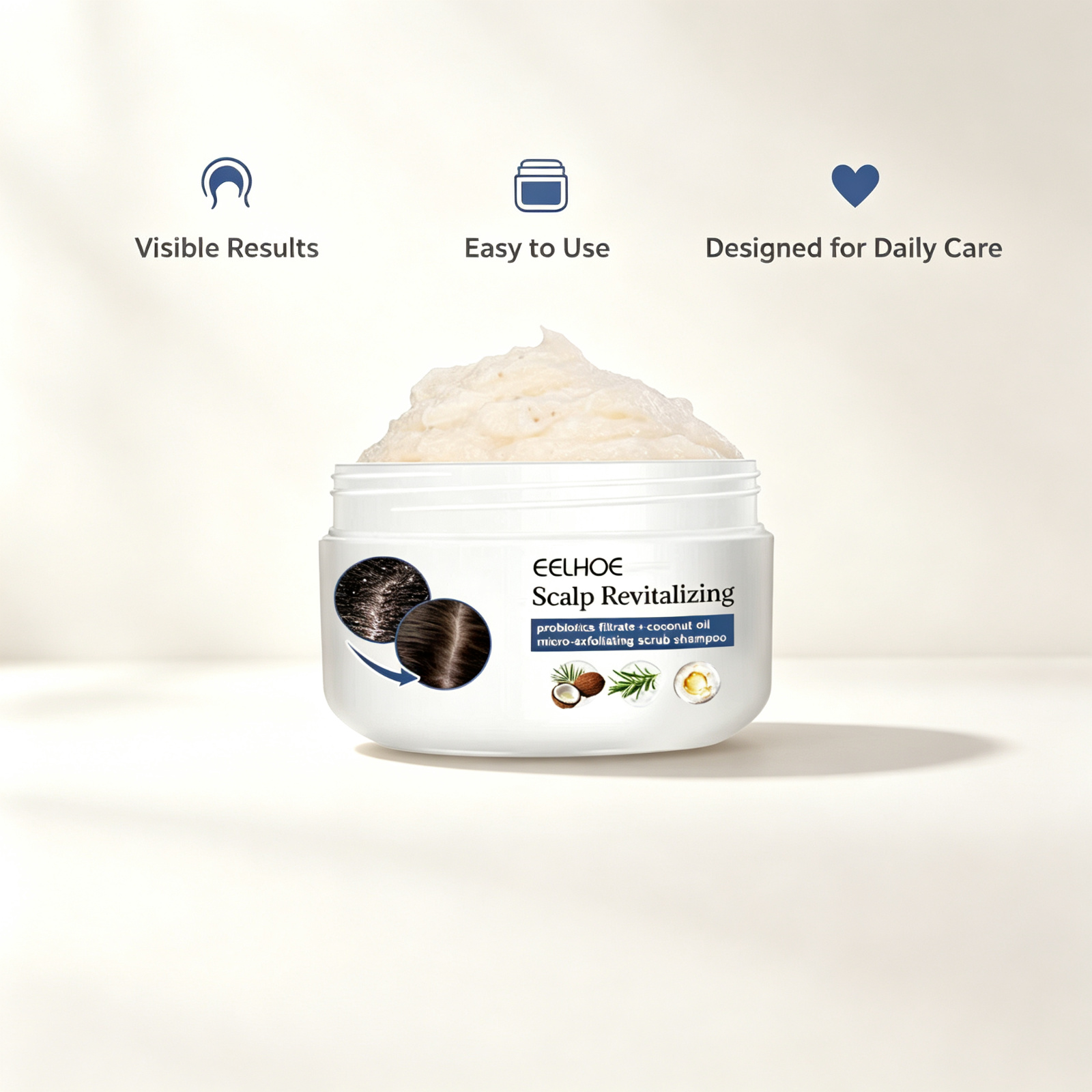 Scalp Exfoliating Scrub, Gentl - Hair Care Dandruff recension och pris