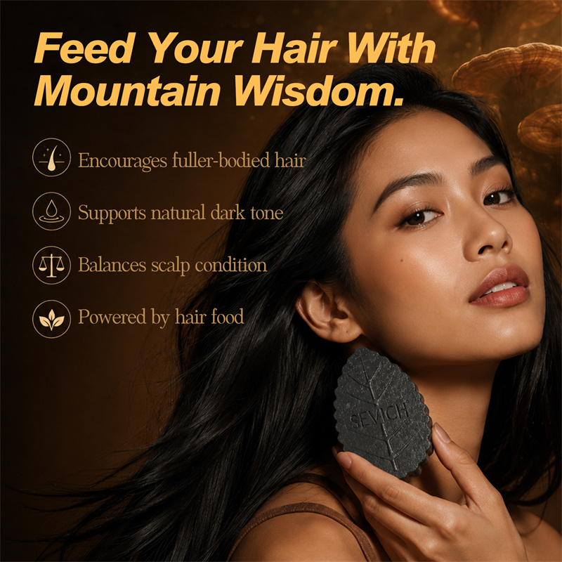 Black Hair Soap Natural Shampo - Hair Care Dandruff recension och pris
